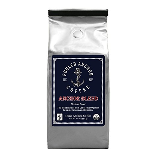 Fouled Anchor Arabica Bean Medium Roast Fair Trade