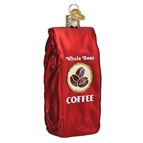 Old World Christmas Bag of Coffee Beans Ornament