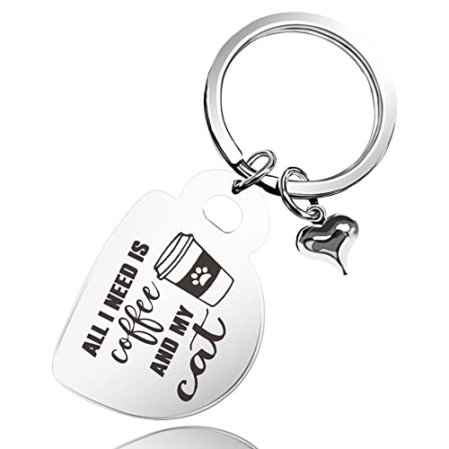  | Stainless Steel Key Chain Gift for Coffee Enthusiasts | Funny Coffee Quotes | Perfect Birthday, Holiday, or Christmas Gift for Him, Her, Men, Women, Co-Workers, Sister