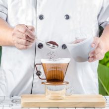 Stainless Steel Coffee Scoops by 1Easylife – 1 Tbsp and 2 Tbsp Measuring Spoons with Ergonomic Handle 