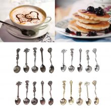 5Pcs Vintage Royal Patrician Style Coffee Spoon