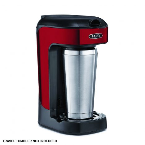 Bella One Scoop One Cup Coffee Maker, Red Offer - BuyMoreCoffee.com