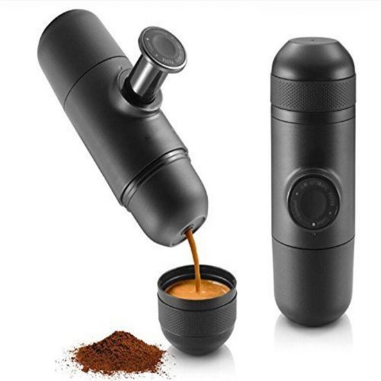 FUSHITON Mini Manual Espresso Machine Portable