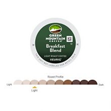 Green Mountain Coffee Breakfast Blend Single-Serve Keurig K-Cup Pods, 6 pack