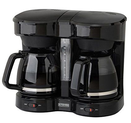 Kitchen Selectives Dual Carafe 12-Cup Drip Coffee Maker