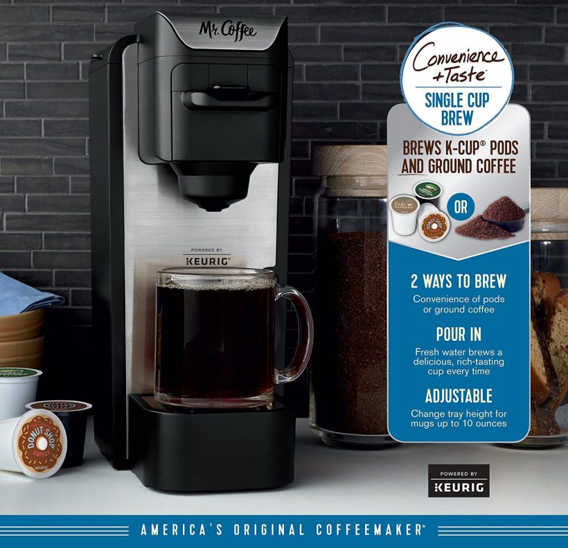Mr. Coffee KCup Brewing System with Reusable Grounds
