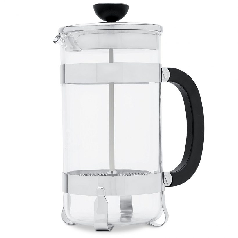 French Press Coffee Maker Heat Resistant Borosilicate Glass