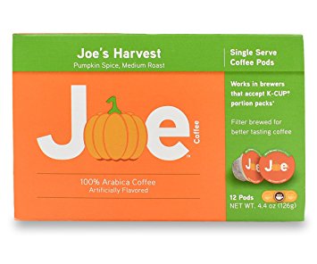 Joes Knows Coffee Pods Harvest Pumpkin Spice