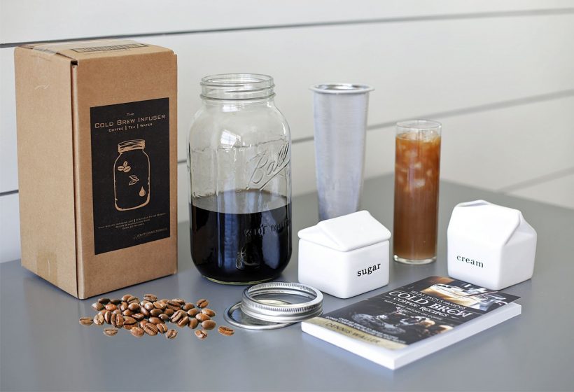 The COLD BREW INFUSER Coffee Maker, Infused Tea & Water