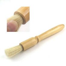 Coffee Grinder Cleaning Brush, Heavy Wood Handle