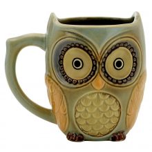 Cute Owl Morning Coffee Ceramic Mug