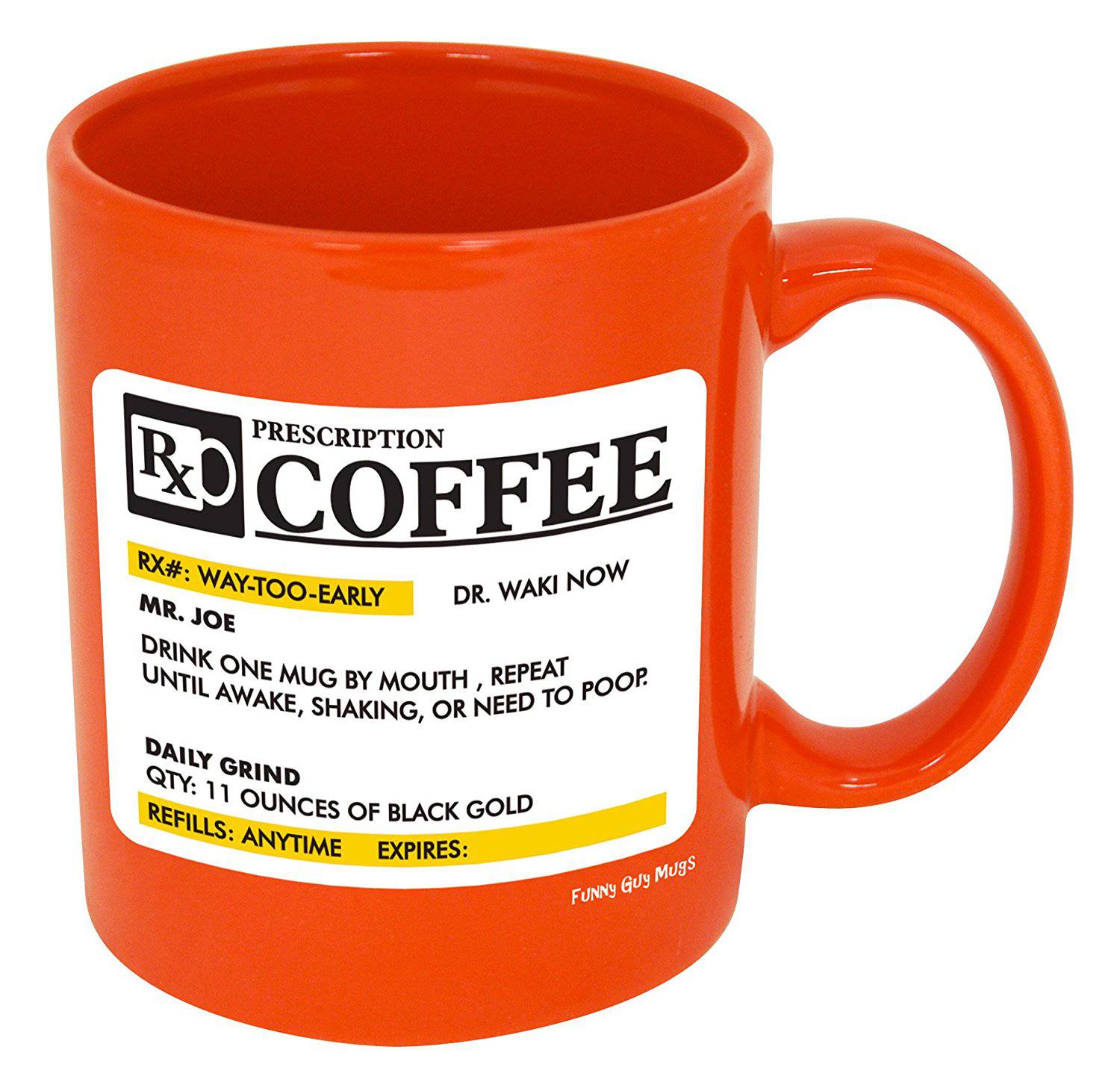 Funny Guy Mugs Prescription Ceramic Coffee Mug SALE Coffee Mugs Shop