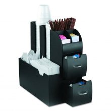 Mind Reader Coffee Condiment and Accessories Caddy Organizer