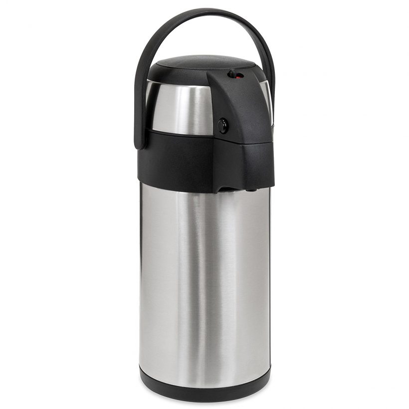 3L Thermal Airpot Coffee Beverage Dispenser Carafe