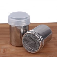 Fancy Coffee Dredger Cocoa Powder Shaker with Fine-mesh Lid