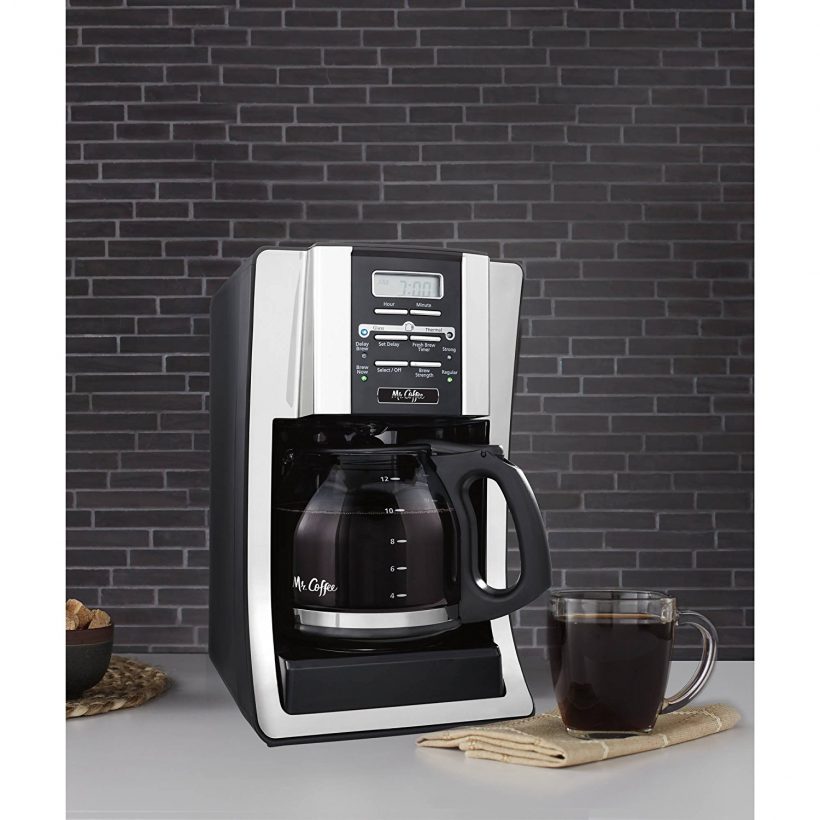 Mr. Coffee Brewing Coffee Maker (12-Cup Programmable)