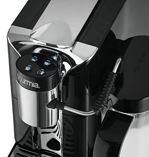 Coffee Machine, Gourmia 8-in-1 One-Touch Espresso, Cappuccino
