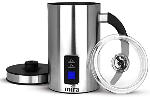 MIRA Automatic Electric Milk Frother Warmer & Heater Perfect Foam for Coffee 