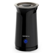 SimpleTaste Automatic Milk Frother with a sleek, ergonomic design for making hot and cold frothy drinks at home. 