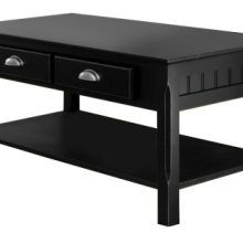 Winsome Wood Black Coffee Table