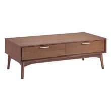 Zuo Design District Coffee Table, Walnut