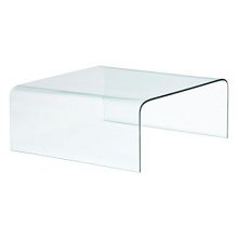 Zuo Modern Sojourn Coffee Table, Clear