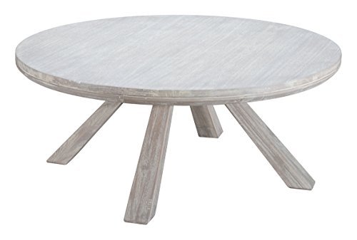 Zuo Modern Beaumont Coffee Table, Sun Drenched Acacia