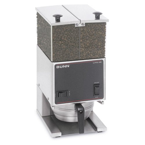 BUNN LPG2E Low Profile Portion Control Grinder with 2 Hoppers