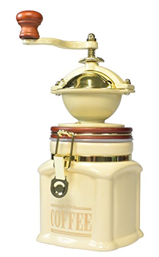 Bisetti 61531 Vivalto Coffee Grinder, Cream