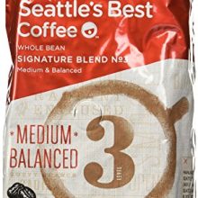 Seattle's Best Level 3, Whole Bean, 12-Ounce Bags (Pack of 3)