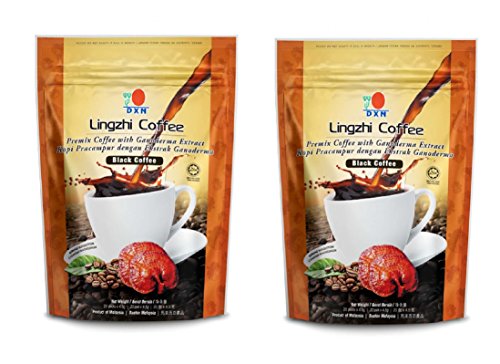 2 Packs DXN Lingzhi Black Coffee with Ganoderma Extract ( Total 40 sachets )