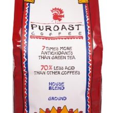 Puroast Low Acid Coffee House Blend Drip Grind, 2.5-Pound Bag