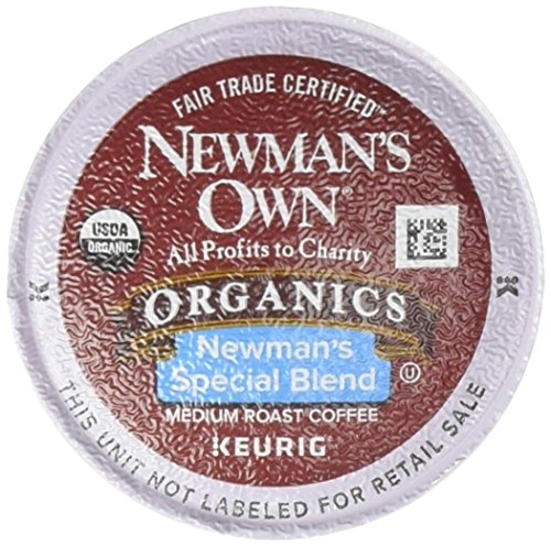 Newman's Own Organic Newman's Special Blend Coffee, K-Cup Portion Pack for Keurig K-Cup Brewers, 12-Count (Pack of 2)