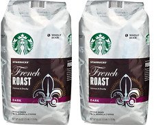 2 Packs of 40 Oz Starbucks French Roast Whole Bean Coffee = 2 x 40 Oz = 80 Oz