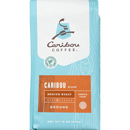 Caribou Coffee Blend Ground Coffee, 12 Ounce Bag
