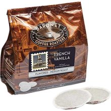 Baronet Coffee French Vanilla Coffee Pods Bag, 54 Count