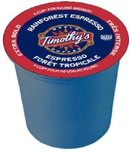 Timothy's World Coffee Rainforest Espresso 96 K-Cups