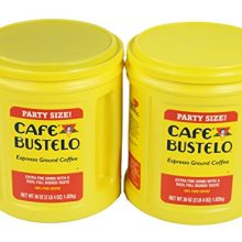 Cafe Bustelo Coffee Espresso, 36-Ounce Cans (Pack of 2)