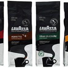 Lavazza Classico, Gran Aroma, Gran Selezione & Perfetto Ground Coffee (Pack of 4)