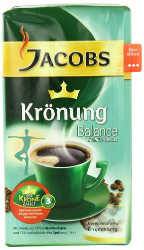 Jacobs Coffee Kronung Balance, Net Wt 17.6 Oz (Pack of 3)