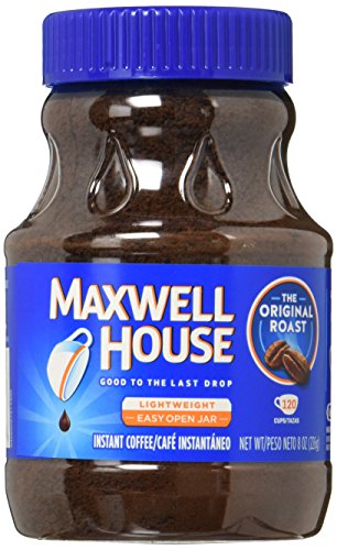 Maxwell House Original Blend Instant Coffee, Medium Roast, 3 Count, 24 Ounce