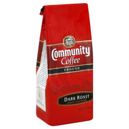Community Coffee Ground Signature Blend Dark Roast, 12 Ounces