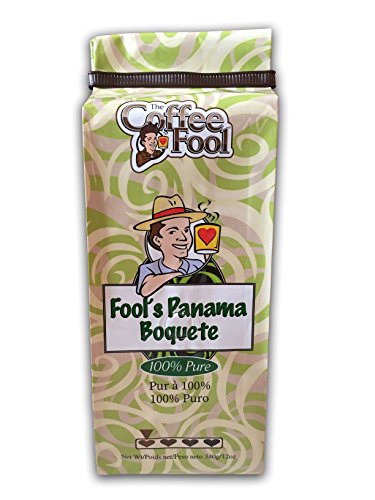 The Coffee Fool Fool's Panama Boquete Whole Bean Coffee, 12 Ounce