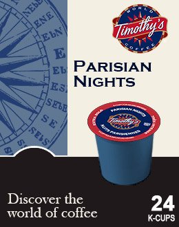 Timothy's World Coffee Parisian Nights K-Cup 96 count)