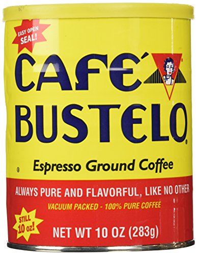 Cafe Bustelo Espresso Ground Coffee, 10 Ounce Can, Packaging May Vary