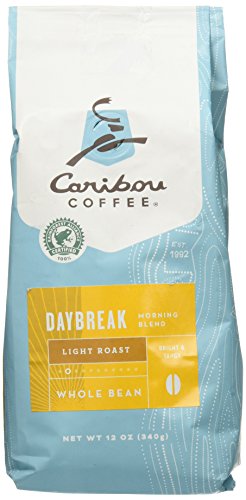 Caribou Coffee, Daybreak Morning Blend, Whole Bean, 12 oz. Bag