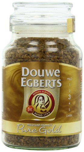 Douwe Egberts Pure Gold Instant Coffee, Medium Roast, 7.05-Ounce, 200g (Packaging May Vary)