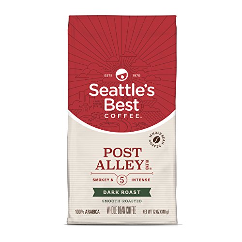 Seattle's Best Coffee Signature Blend No. 5 Dark Roast Whole Bean Coffee, 12-Ounce Bag