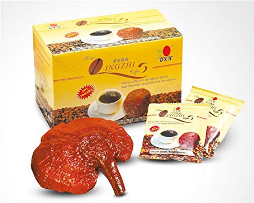 DXN Lingzhi Black Coffee 2 in 1 with Ganoderma ( 11g x 20 sachets )