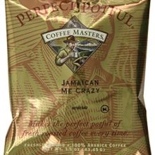 Coffee Masters Perfect Potful Jamaican Me Crazy Ground Coffee, 1.5-Ounce Packets (Pack of 12)